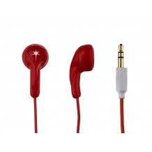 HED KANDI Casque Bouton - Kandies Rouge