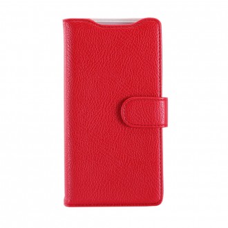 Etui Sony Xperia Z5 Premium Portecartes Rouge - Crazy Kase