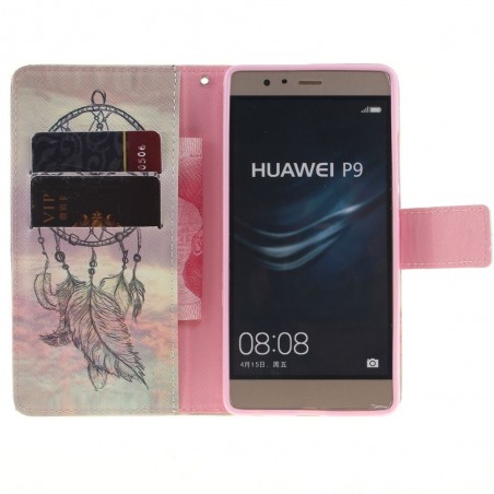 Etui Huawei P9 motif Attrape Rêves - Crazy Kase