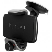 Kit Mains-libres Rapide Bluetooth A2DP + Support Voiture Parrot Minikit Smart