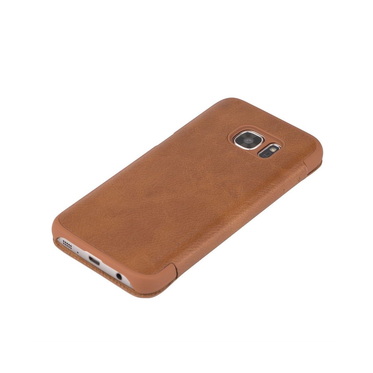 Etui Galaxy S7 Business Series Marron - G-Case
