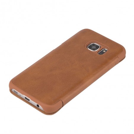 Etui Galaxy S7 Business Series Marron - G-Case