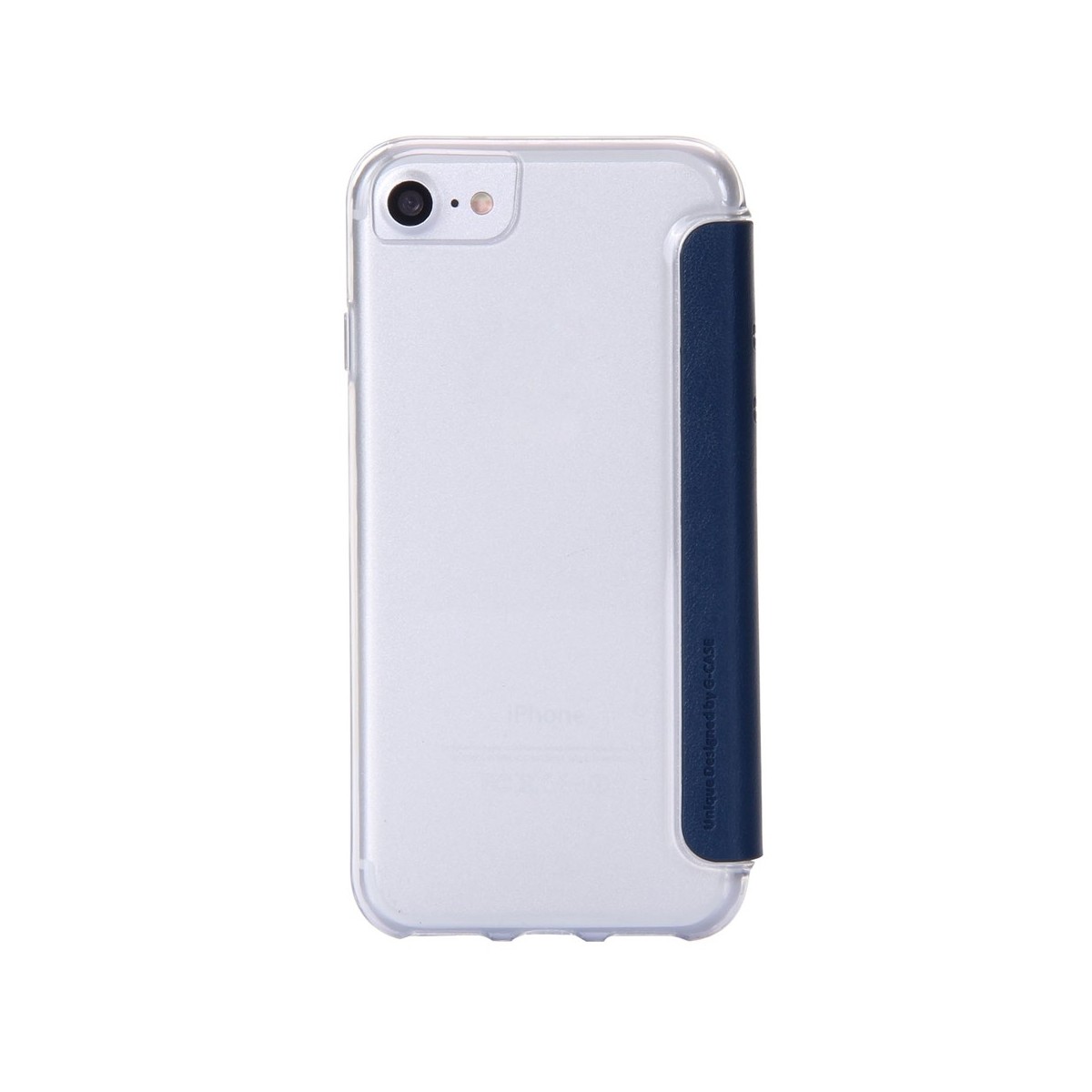 Etui iPhone 7 Bleu Nuit avec fenêtre - G-Case