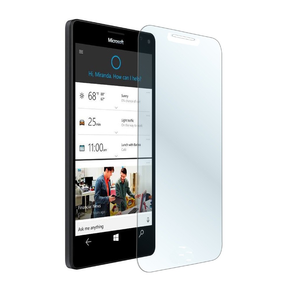 Film Microsoft Lumia 550 protection écran verre trempé - Muvit