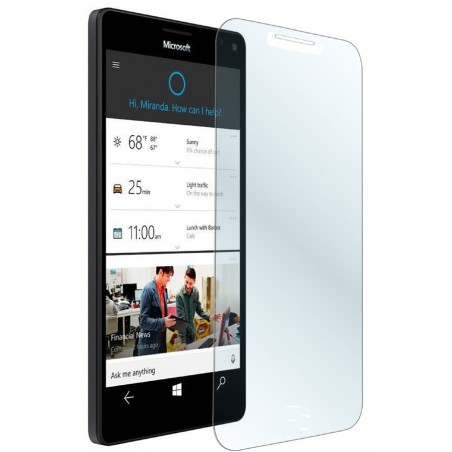 Film Microsoft Lumia 550 protection écran verre trempé - Muvit