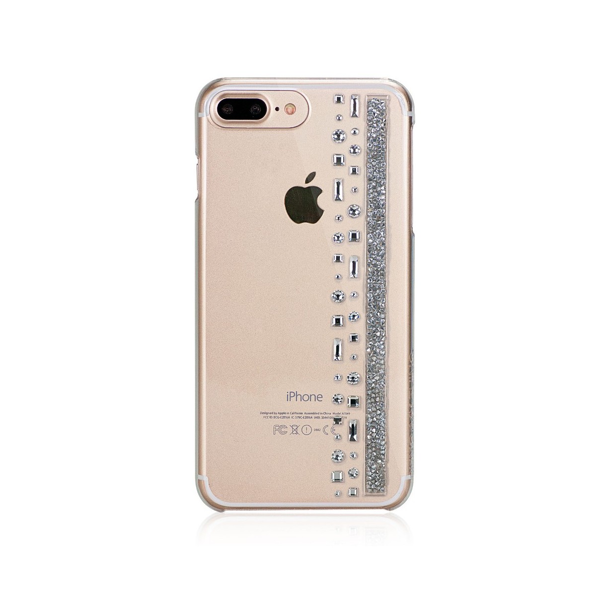 Coque iPhone 7 Plus Hermitage Crystal Strass Cristal Swarovski - Bling My Thing