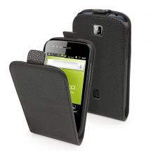 Etui Muvit slim S grainé noir + pour Wiko Cink