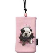 Chaussette Teo Jasmin Giorgio universelle rose en coton