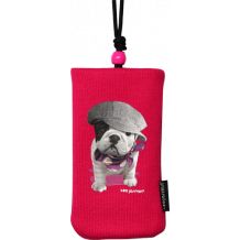 Chaussette Teo Jasmin Giorgio universelle fushia en coton