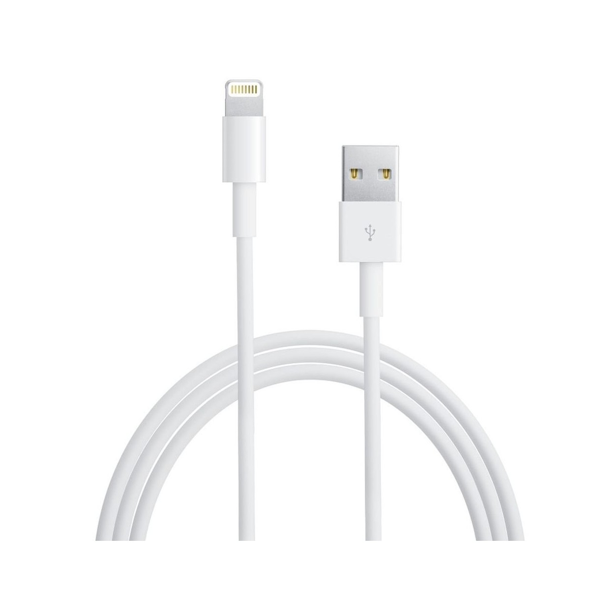 Câble USB vers Lightning Blanc 1 mètre A1480 en vrac - Apple