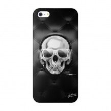 Coque JJ Moatti Skull Electric-Tete de mort pour Apple iPhone 5