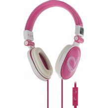 Casque stéréo Agatha Ruiz rose avec coeur