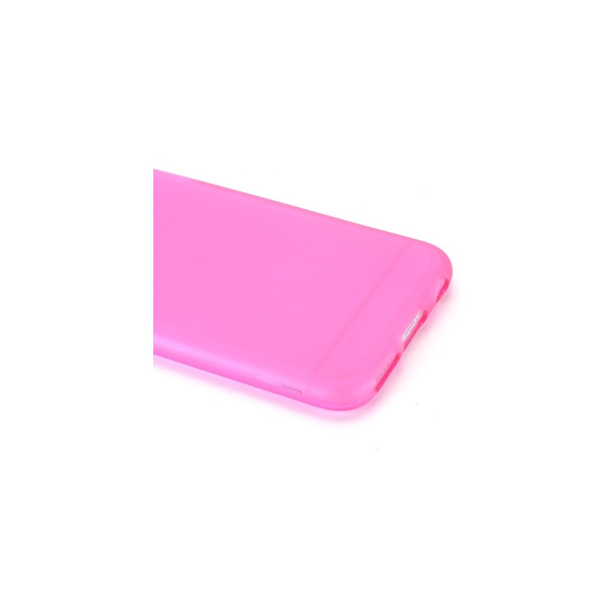 Coque iPhone 6 / 6S Rose transparente souple - Crazy Kase