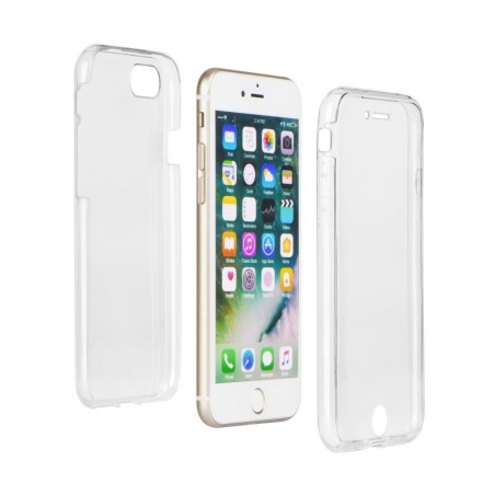 Coque iPhone 7 protection 360 ° Transparente souple - Crazy Kase