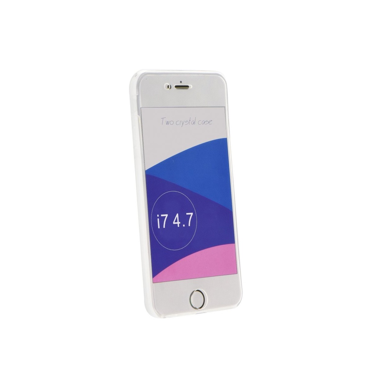 Coque iPhone 7 protection 360 ° Transparente souple - Crazy Kase
