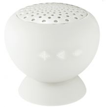 Enceinte portable Bluetooth Qdos Q-BOPZ blanche