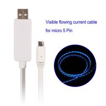 Câble fluorescent de charge et de synchronisation micro USB