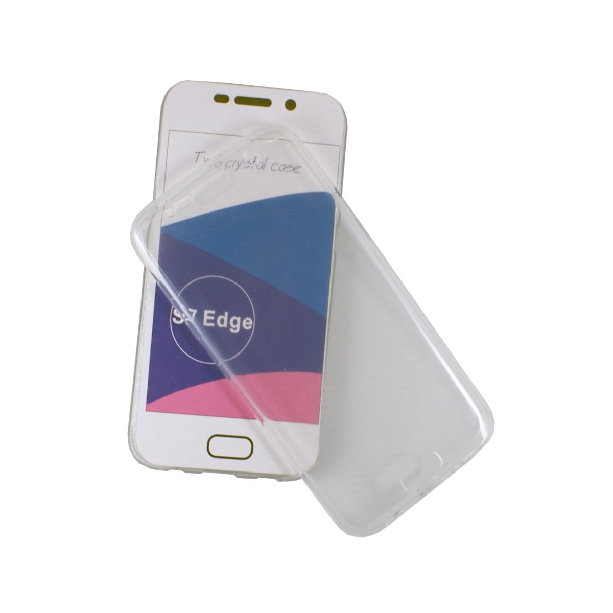 Coque Galaxy S7 Edge protection 360 ° Transparente souple - Crazy Kase