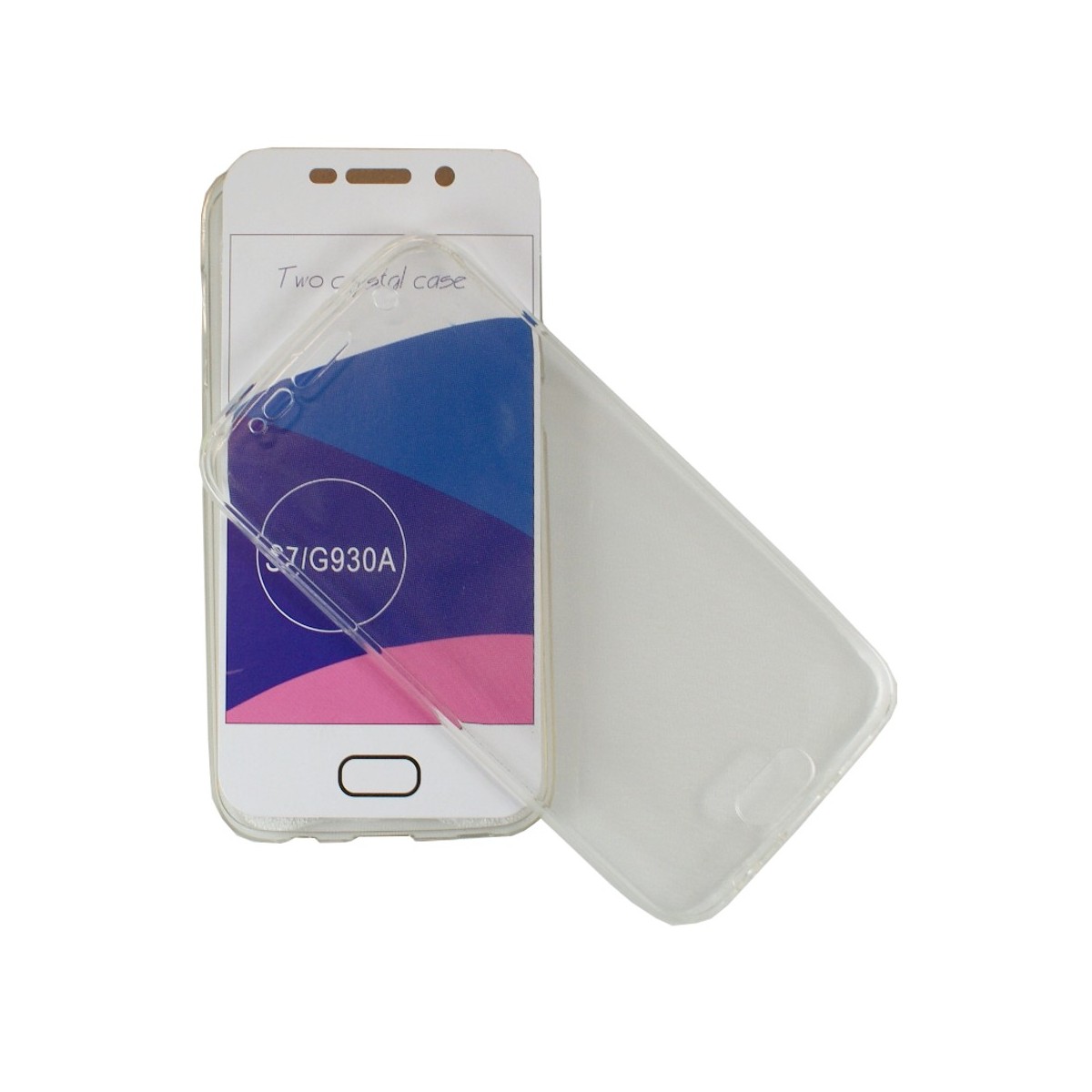 Coque Galaxy S7 protection 360 ° Transparente souple - Crazy Kase