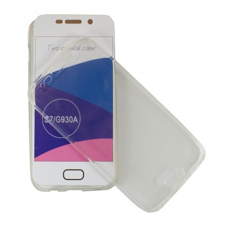Coque Galaxy S7 protection 360 ° Transparente souple - Crazy Kase