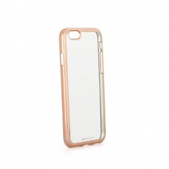 Coque iPhone 6S Plus / 6 Plus Transparente contour doré - Goospery