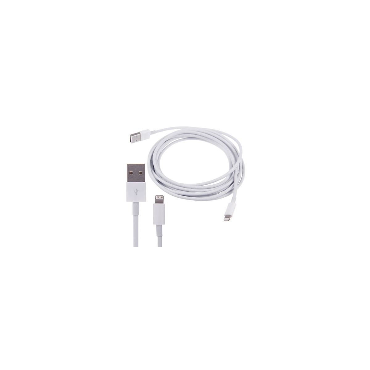 Câble USB vers Lightning Blanc 2 mètres MD819ZM/A - Apple