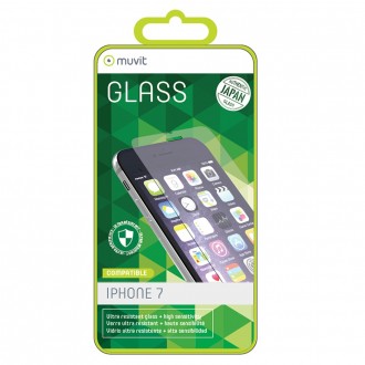 Film iPhone 7 protection écran verre trempé - Muvit