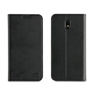 Etui Galaxy J3 (2017) Porte cartes Noir - Muvit