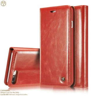 Etui iPhone 8 Plus / 7 Plus Porte-carte Rouge - CaseMe