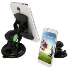 Support universel rotatif 360 degrés adhésif noir pour smartphone