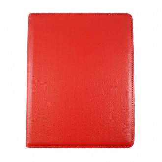 Etui iPad 2 / 3 / 4 rouge rotatif 360 degrés - Crazy Kase