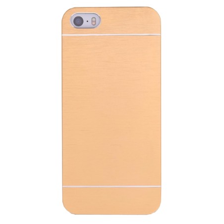 Coque iPhone 6 / 6S aluminium brossé doré - Crazy Kase