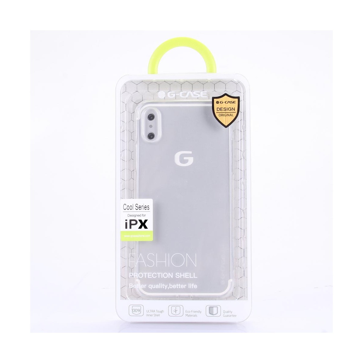 Coque iPhone X Souple et Transparente - G-Case