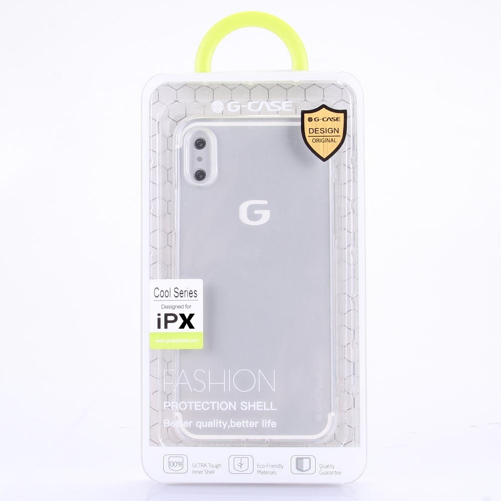 Coque iPhone X Souple et Transparente - G-Case