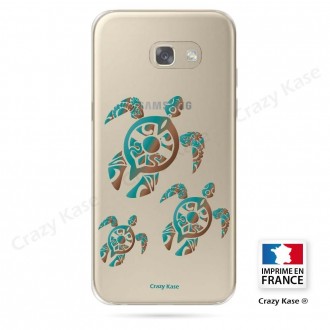 Coque Galaxy A3 (2016) souple motif Famille Tortue - Crazy Kase