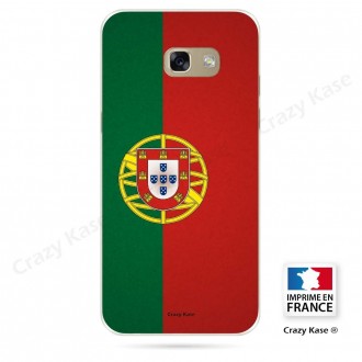 Coque Galaxy A3 (2016) souple motif Drapeau Portugais - Crazy Kase