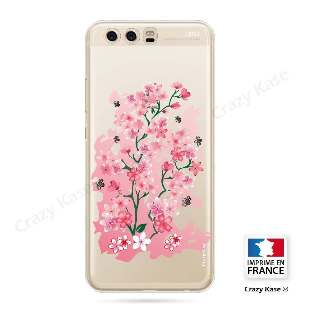 Coque Huawei P10 souple motif Fleurs de Cerisier - Crazy Kase