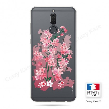 Coque Huawei Mate 10 Lite souple motif Fleurs de Cerisier - Crazy Kase