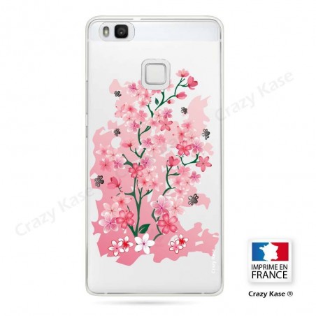 Coque Huawei P9 Lite souple motif Fleurs de Cerisier - Crazy Kase