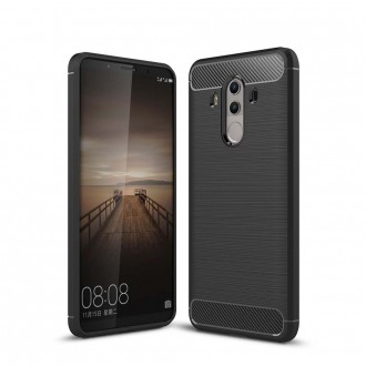 Coque Huawei Mate 10 Pro noir effet carbone - Crazy Kase