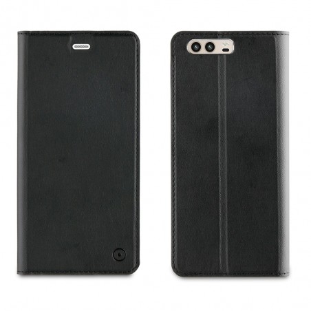Etui Huawei P10 Plus Porte cartes Noir - Muvit