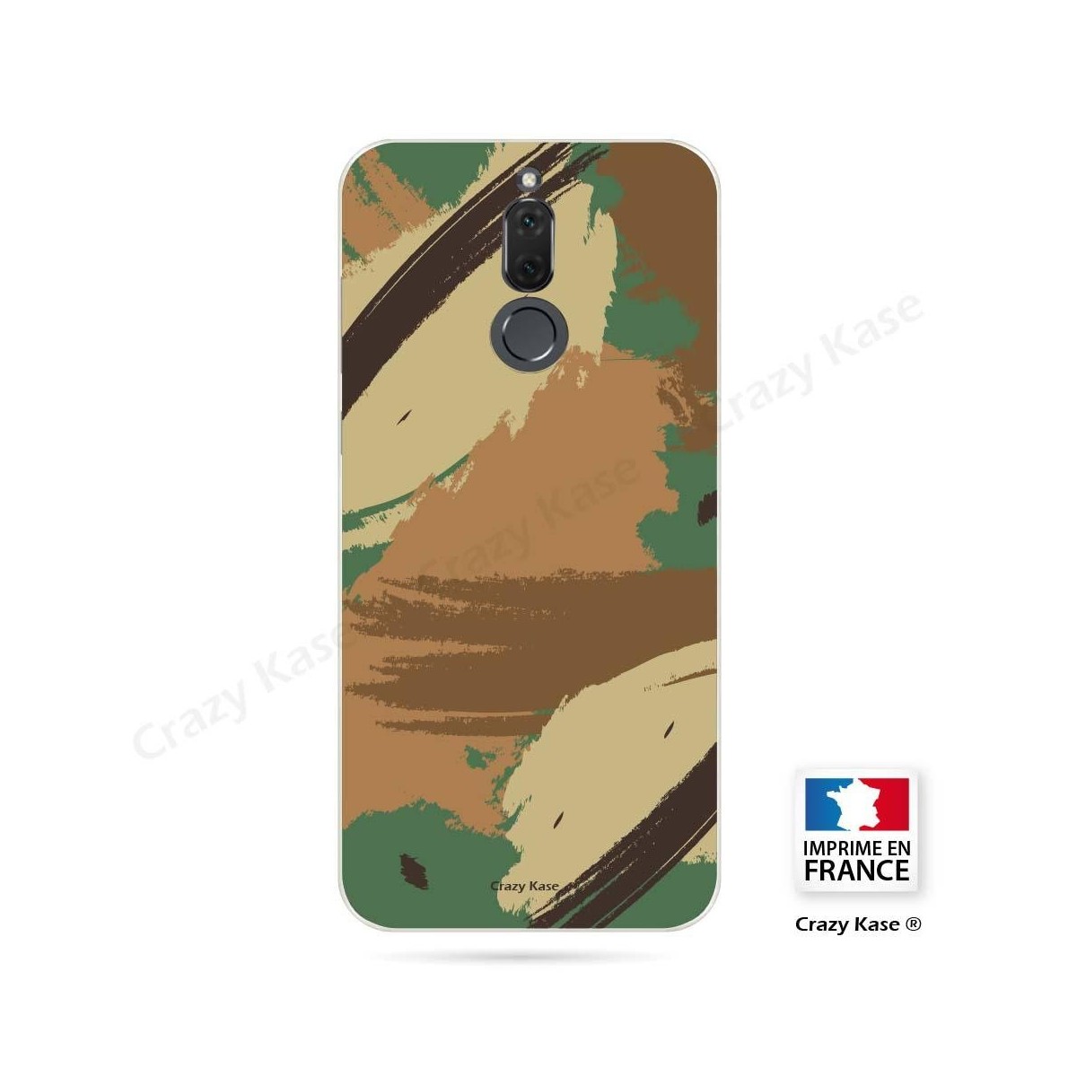 Coque Huawei Mate 10 Lite souple motif Camouflage - Crazy Kase