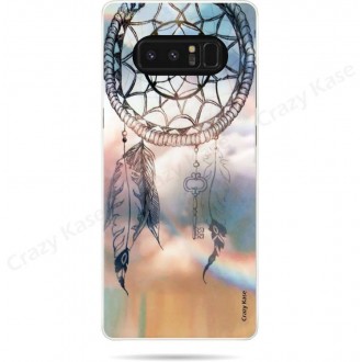 Coque Galaxy Note 8 souple motif Attrape rêves  - Crazy Kase