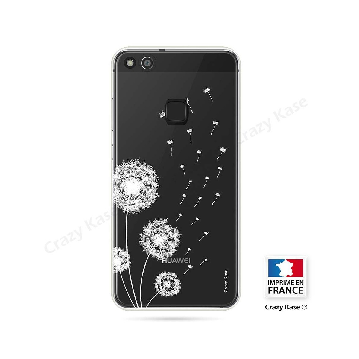 Coque Huawei P10 Lite souple Fleurs de pissenlit - Crazy Kase