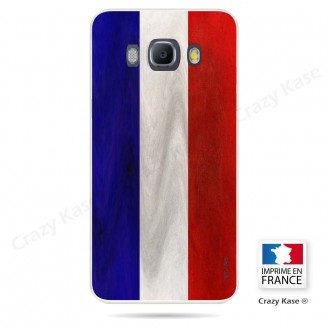 Coque Galaxy J5 (2016) souple Drapeau Français Vintage- Crazy Kase