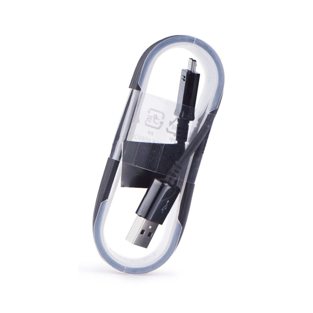 Cable micro USB noir 0.75 cm - Samsung