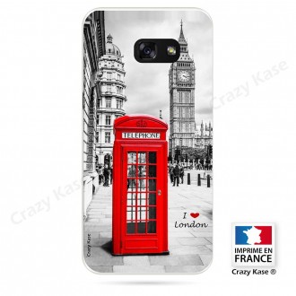 Coque Galaxy A3 (2016) souple motif Londres -  Crazy Kase