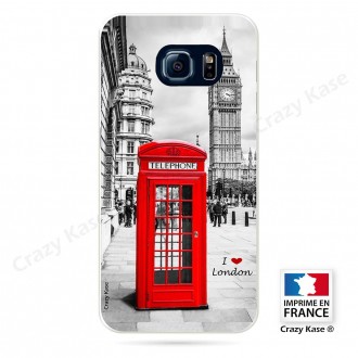 Coque Galaxy S6 souple motif Londres - Crazy Kase