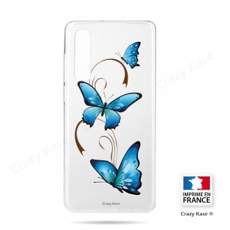 Coque Huawei P30 souple motif Papillon sur Arabesque - Crazy Kase