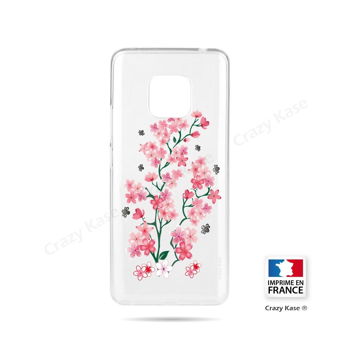 Coque Huawei Mate 20 Pro souple motif Fleurs de Sakura - Crazy Kase